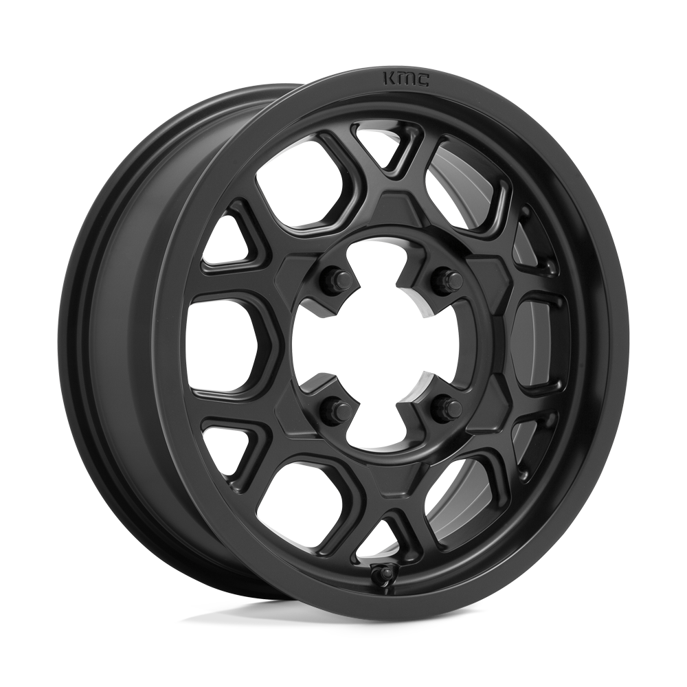 KMC Powersports KS133 Mesa Lite UTV 15x6 4x137 S-BLK - KS13356048738