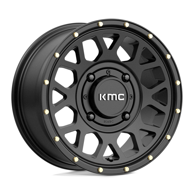 KMC Powersports KS135 Grenade UTV 14x7 4x137 S-BLK - KS13547048738