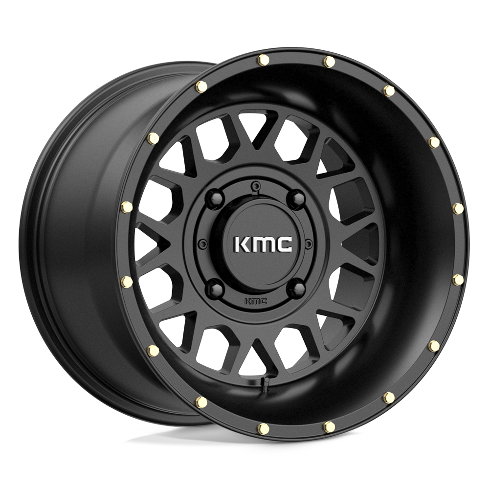 KMC Powersports KS135 Grenade UTV 15x10 4x137 S-BLK - KS13551048700