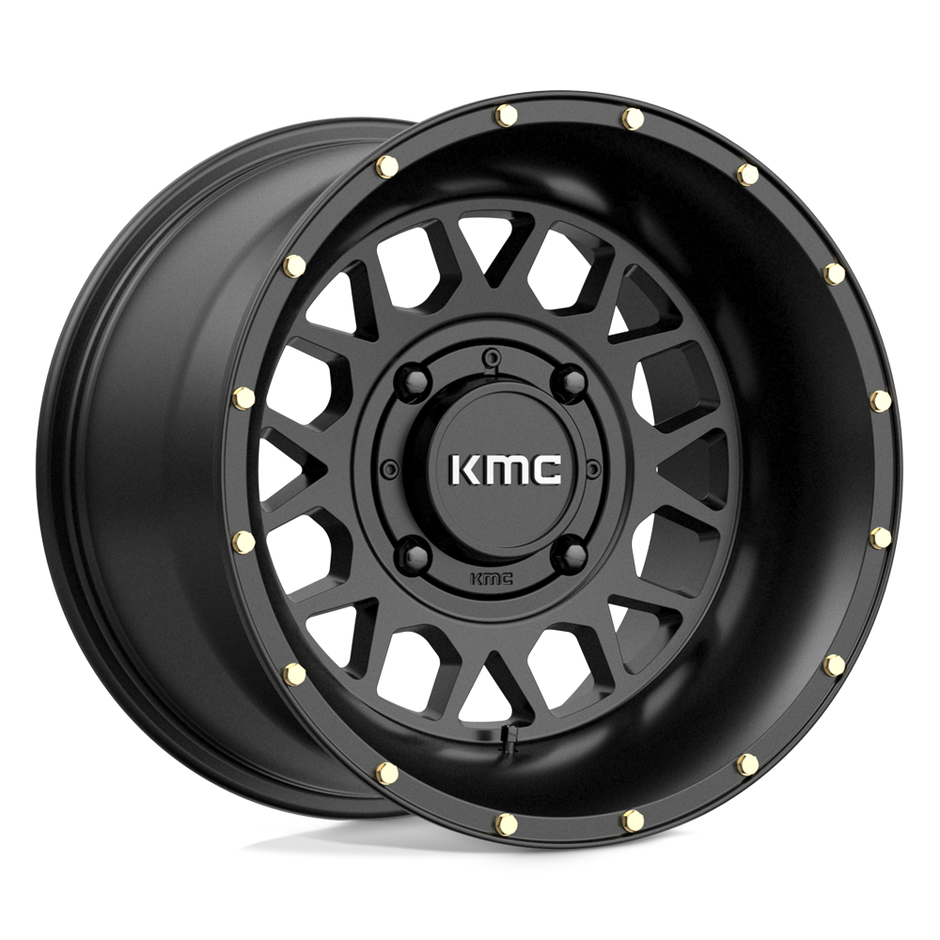 KMC Powersports KS135 Grenade UTV 15x10 4x137 S-BLK - KS13551048700