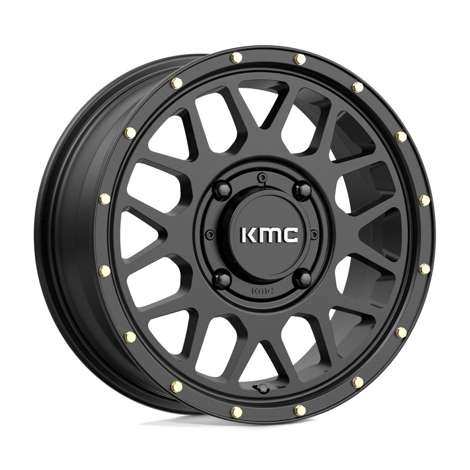 KMC Powersports KS135 Grenade UTV 15x6 4x137 S-BLK - KS13556048738