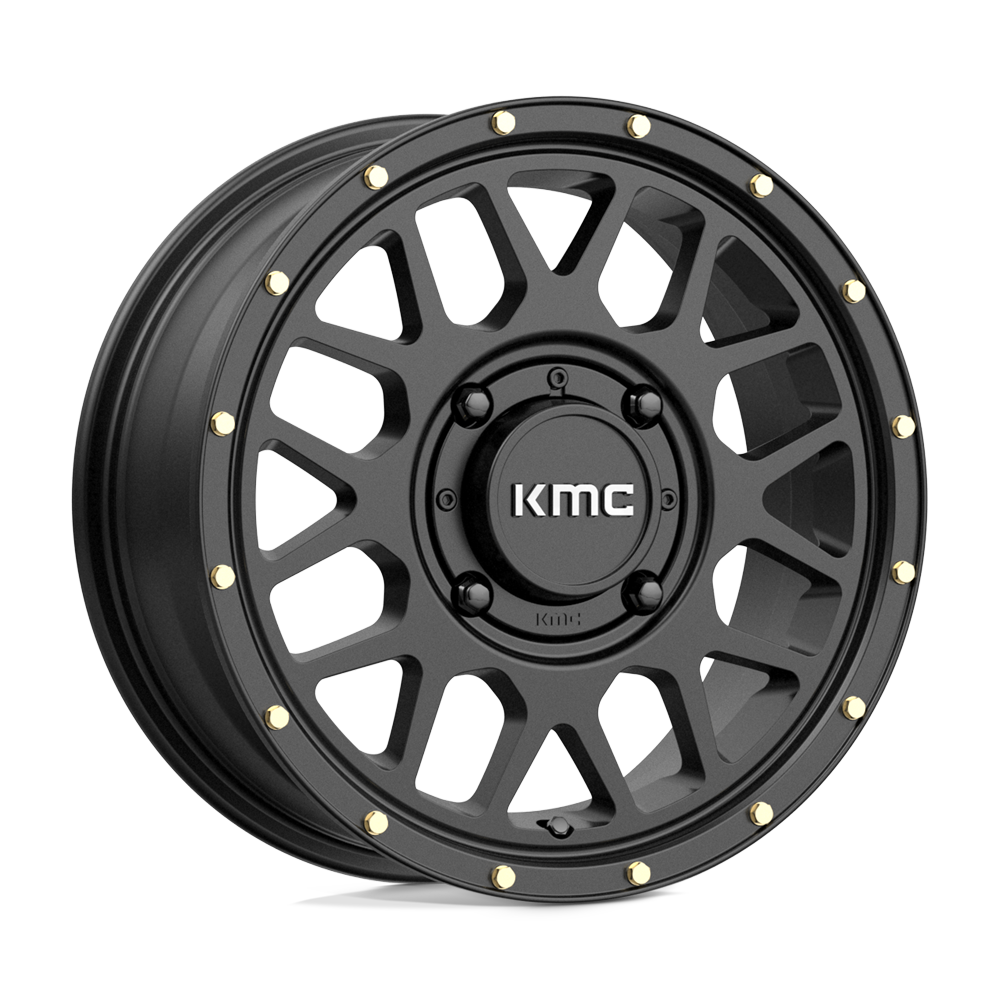 KMC Powersports KS135 Grenade UTV 15x6 4x156 S-BLK - KS13556044738