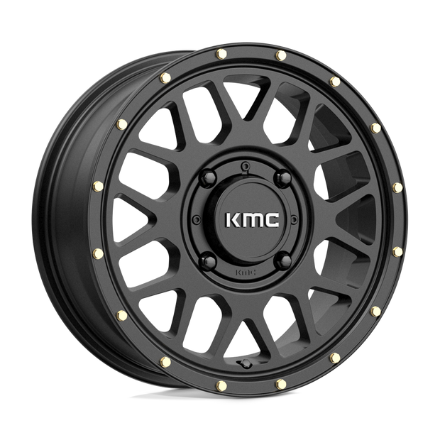 KMC Powersports KS135 Grenade UTV 15x6 4x156 S-BLK - KS13556044738