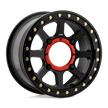 KMC Powersports KS234 Addict 2 UTV Beadlock 14x7 4x137 S-BLK - KS23447048738