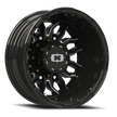 Vision Korupt Dually 17x6.5 8x200 -143.35mm Gloss Black Milled Spoke : 410-7680GBMSR
