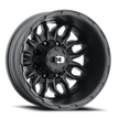 Vision Korupt Dually 17x6.5 8x165.1 -143.35mm Satin Black : 410-7681SBR