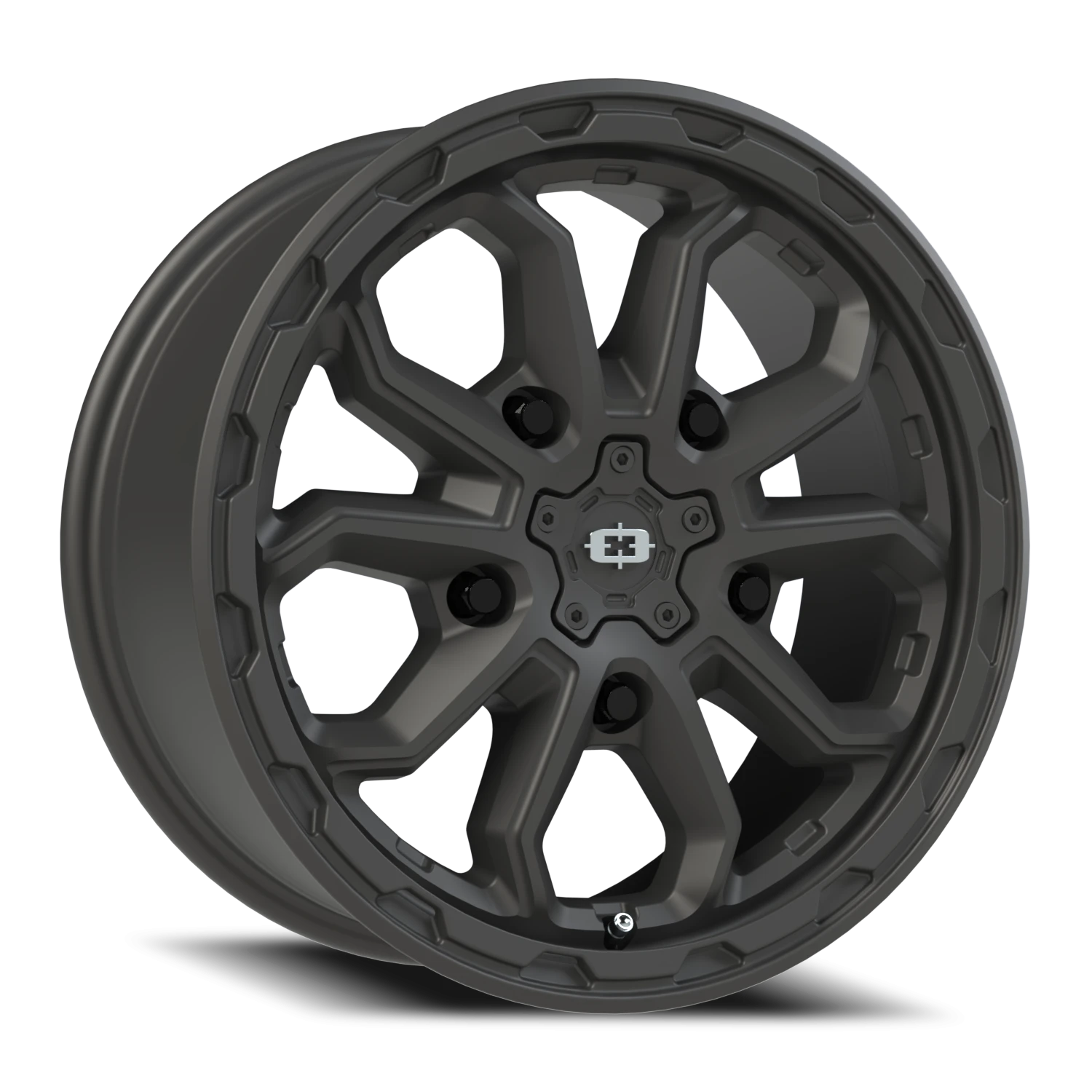 Vision Korupt Van 16x6.5 5x160 45mm Satin Black : 410-6675SB45