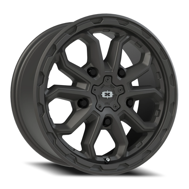 Vision Korupt 17x8 5x110 30mm Satin Black : 405H7810SB30