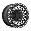 Black Rhino Hard Alloys Labyrinth 17x9.5 6x135 G-BLK MCH-FC MILL - 1795LBY126135B87