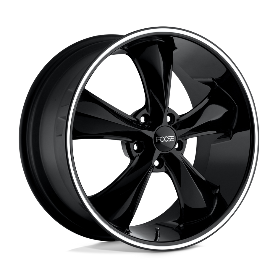 Foose 1PC F104 Legend 20x8.5 5x114.3 GL-BLK-MIL - F104208565+32