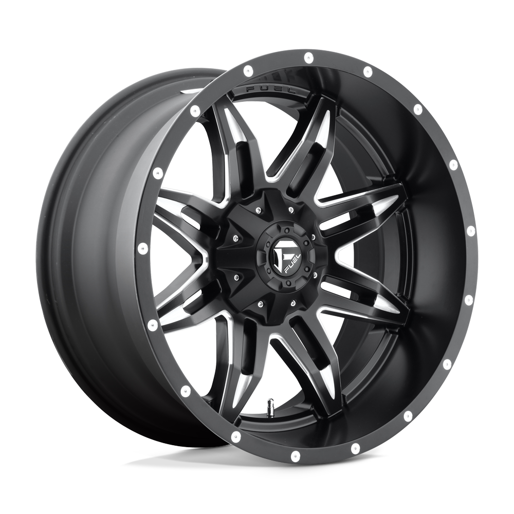Fuel 1PC D567 Lethal 20x9 8x165.1 MT-BLK-MIL - D56720908250