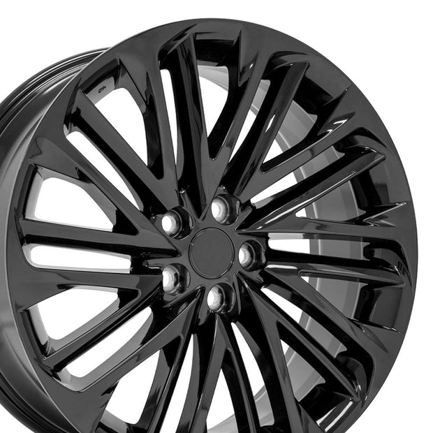 OE Wheels 20" Replica LX58 fits Lexus 20x8 Black - LX58-20080-5450-30B