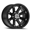 Vision Lockout 12x8 5x114.3 -10.2mm Matte Black : 393-128545MB4
