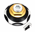MOTO MO977 (BLK/SLV/BLK/GLD/SLV) CAP - M-1016SB