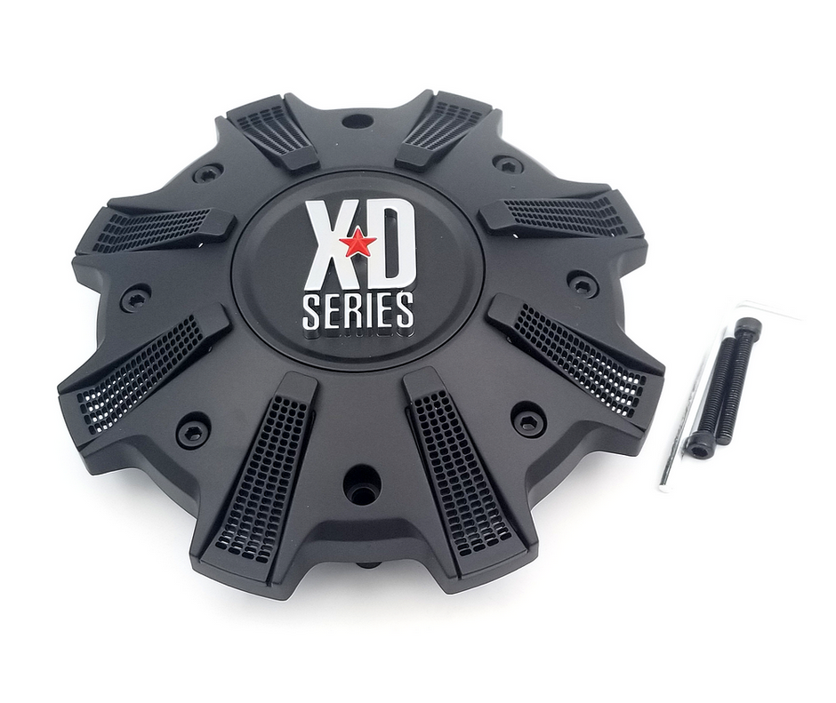 XD823 CAP - SATIN BLACK W/ BLACK INSERTS - M-989SB