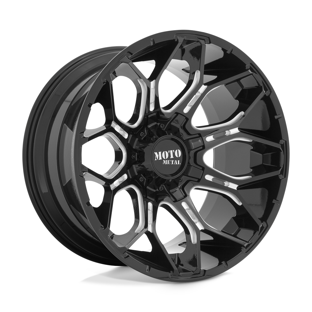 Moto Metal MO808 Sniper 20x10 8x165.1 G-BLK MILL - MO80821080318N