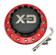 XDS CAP 2PC ALL PCD - S-BLK W/ RED BASE - M1050RED