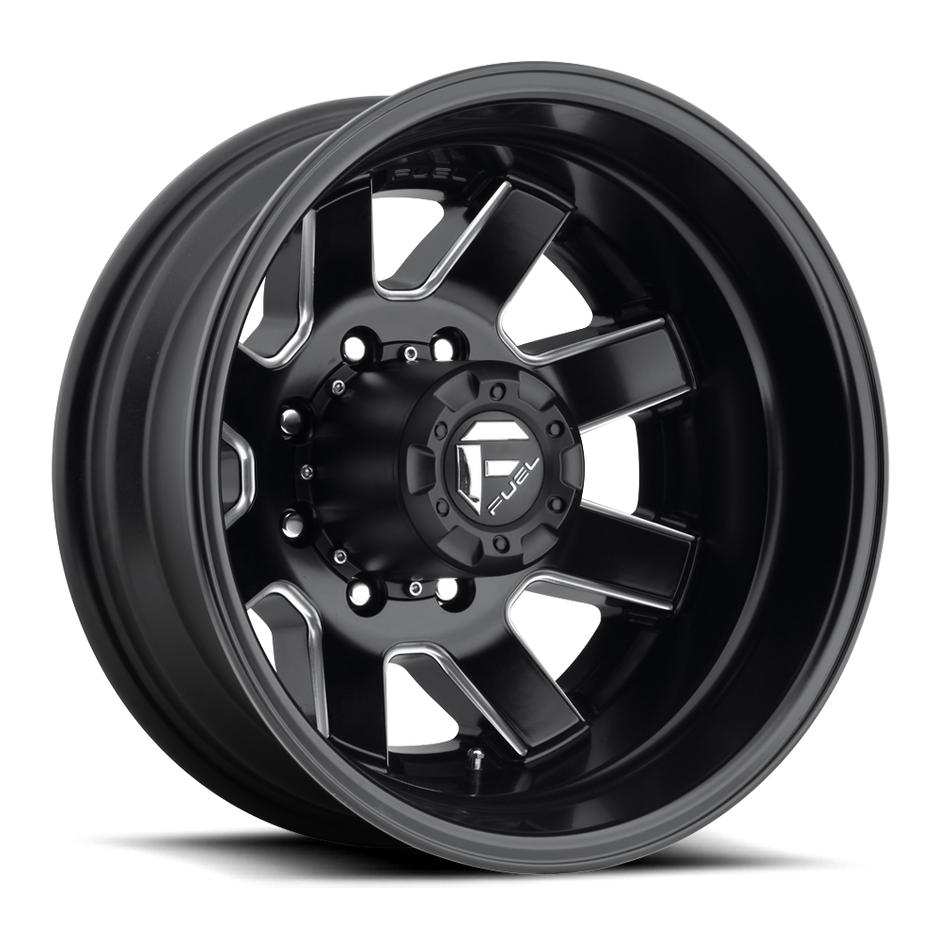 Fuel 1PC D538 Maverick 17x6.5 8x165.1 MT-BLK-MIL - D538176582R