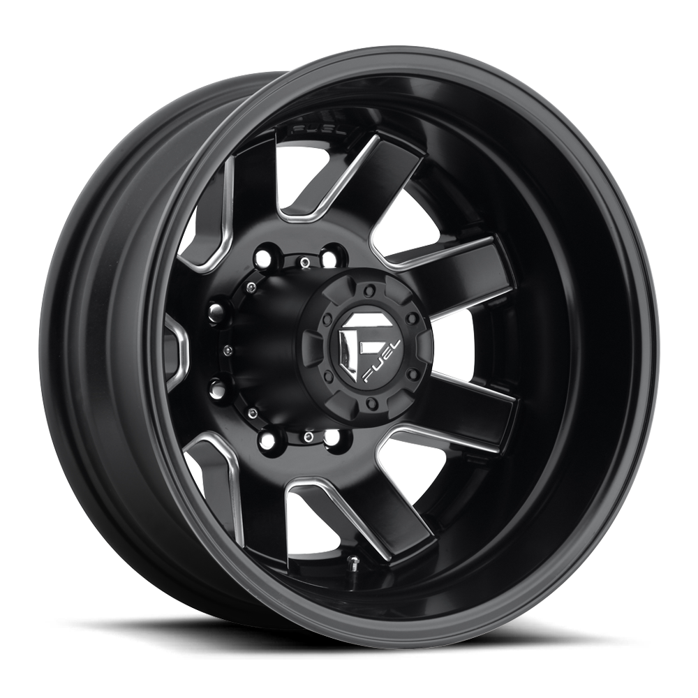 Fuel 1PC D538 Maverick 17x6.5 8x200 MT-BLK-MIL - D53817659230