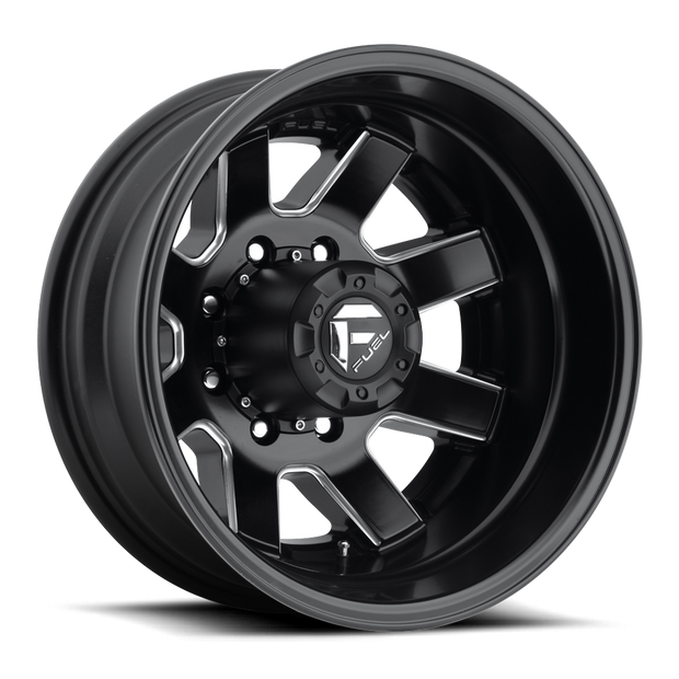 Fuel 1PC D538 Maverick 17x6.5 8x165.1 MT-BLK-MIL - D53817658230