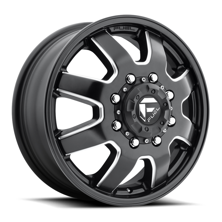 Fuel 1PC D538 Maverick 17x6.5 8x165.1 MT-BLK-MIL - D538176582F