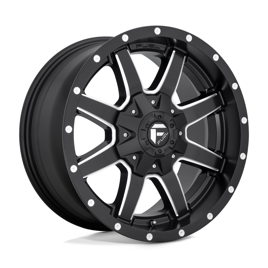 Fuel 1PC D538 Maverick 18x9 6x135/6x139.7 MT-BLK-MIL - D53818909844