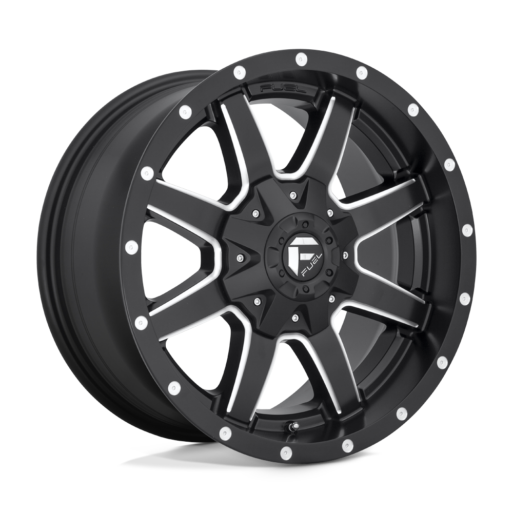 Fuel 1PC D538 Maverick 18x9 5x114.3/5x127 MT-BLK-MIL - D53818902645