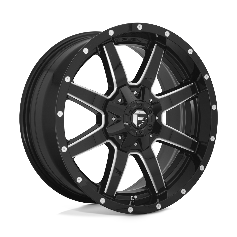 Fuel 1PC D610 Maverick 22x10 6x135/6x139.7 GL-BLK-MIL - D61022009856