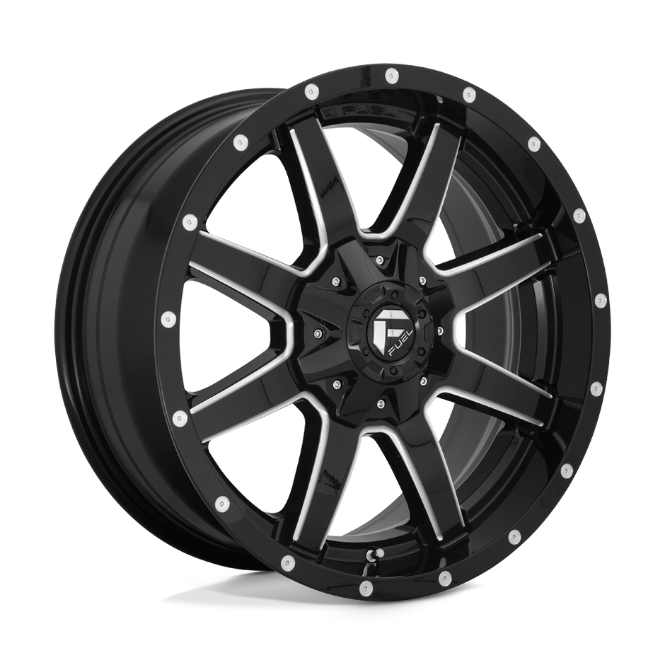 Fuel 1PC D610 Maverick 18x9 6x120/6x139.7 GL-BLK-MIL - D61018906957