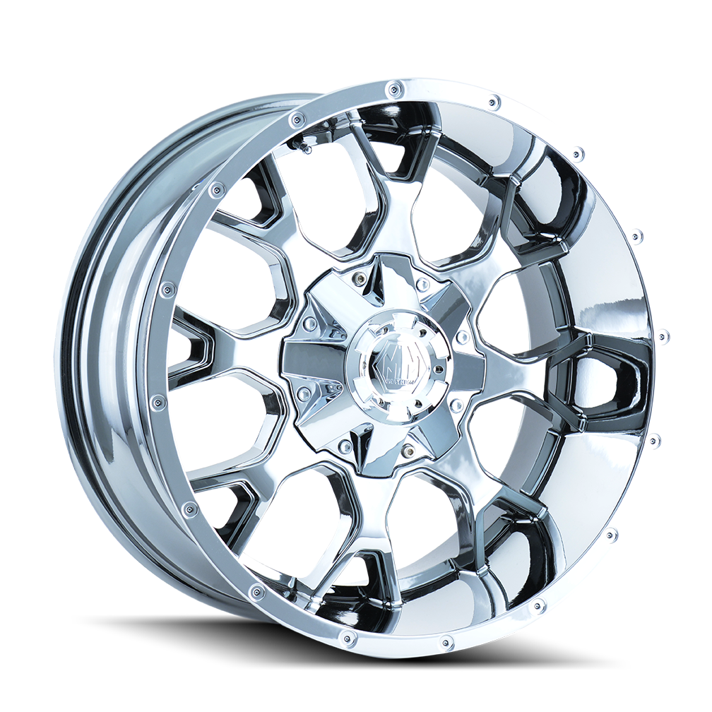 Mayhem Warrior 8015 Chrome 18x9 5-114.3/5-127 18mm 87mm - 8015-8956C18