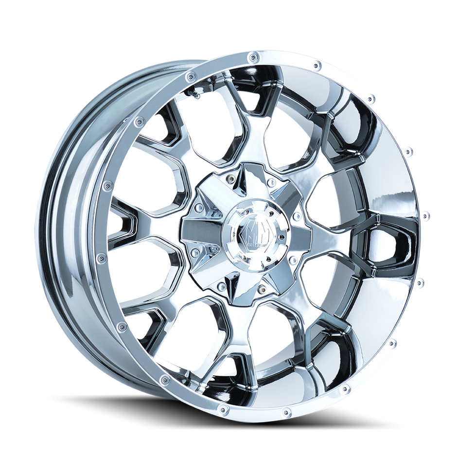Mayhem Warrior 8015 Chrome 18x9 5-114.3/5-127 18mm 87mm - 8015-8956C18
