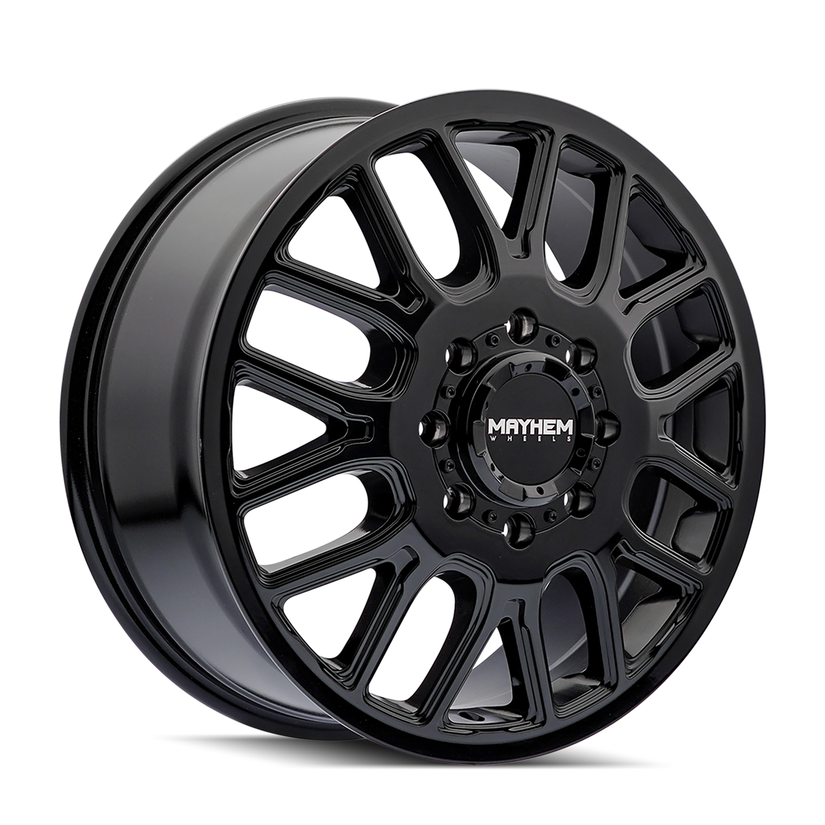 MAYHEM COGENT DUALLY (8107D) GLOSS BLACK 20X8.25 8-200 115MM 142MM
