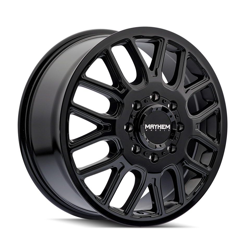 MAYHEM COGENT DUALLY (8107D) GLOSS BLACK 20X8.25 8-200 115MM 142MM