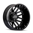 Mayhem Cogent Dually 8107D Gloss Black 20x8.25 8-165.1 -192mm 121.3mm - 8107D-2881BR192