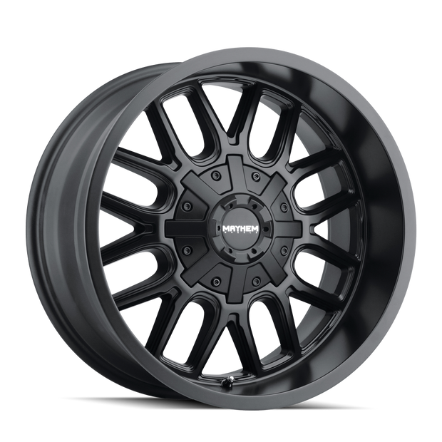 Mayhem Cogent 8107 Matte Black 20x10 5-127/5-139.7 -19mm 87.1mm - 8107-2152MB