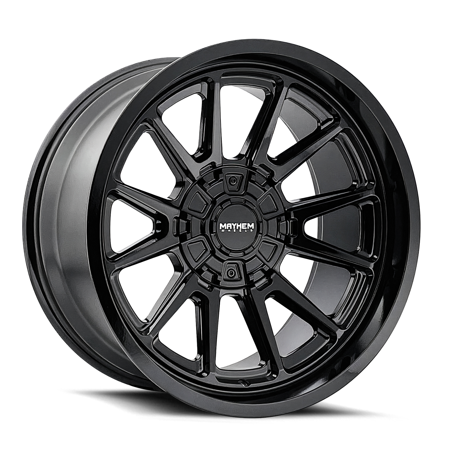 MAYHEM INTREPID 8116 GLOSS BLACK 20X9 8-180 0MM 124.1MM
