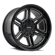 MAYHEM HERMOSA 8117 BLACK MILLED 20X10 5-127/5-139.7 -25MM 87MM
