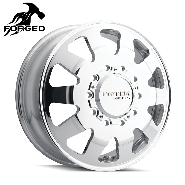 MAYHEM CHALLENGER 8181 FORGED POLISH 22X8.25 10-225 169MM 170.1MM [CAP NOT INCLUDED]