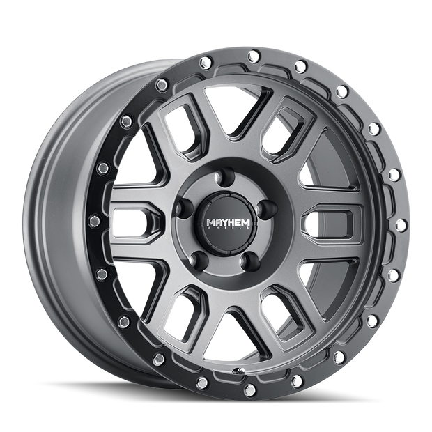 Mayhem Delta 8304 Matte Gunmetal 17x9 6-139.7 0mm 106mm - 8304-7983MGT