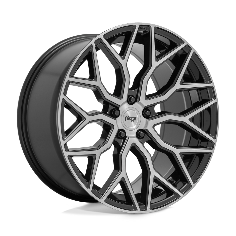 Niche 1PC M262 Mazzanti 19x8.5 5x114.3 GL-BLK-BRSHD - M262198565+35