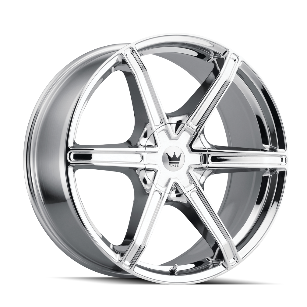 MAZZI STILTS 371 CHROME 24X9.5 5-115/5-120 18MM 74.1MM