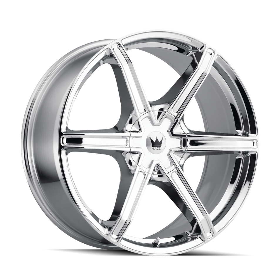 MAZZI STILTS 371 CHROME 24X9.5 5-115/5-120 18MM 74.1MM