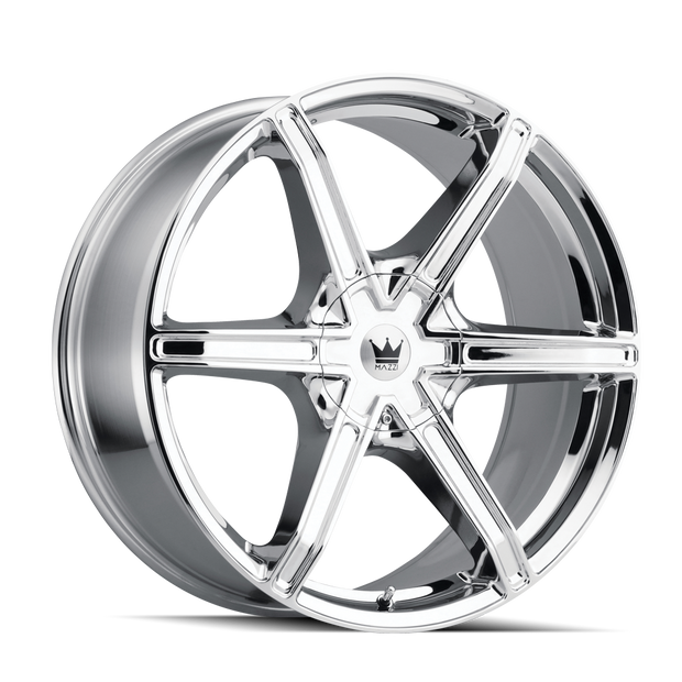 MAZZI STILTS 371 CHROME 24X9.5 5-115/5-120 18MM 74.1MM - 371-24918C