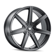 MAZZI LAGUNA 376 MATTE BLACK 22X8.5 5-112/5-120 38MM 74.1MM