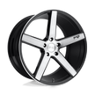 Niche 1PC M124 Milan 20x8.5 5x120 GL-BLK-BRSHD - M124208521+35