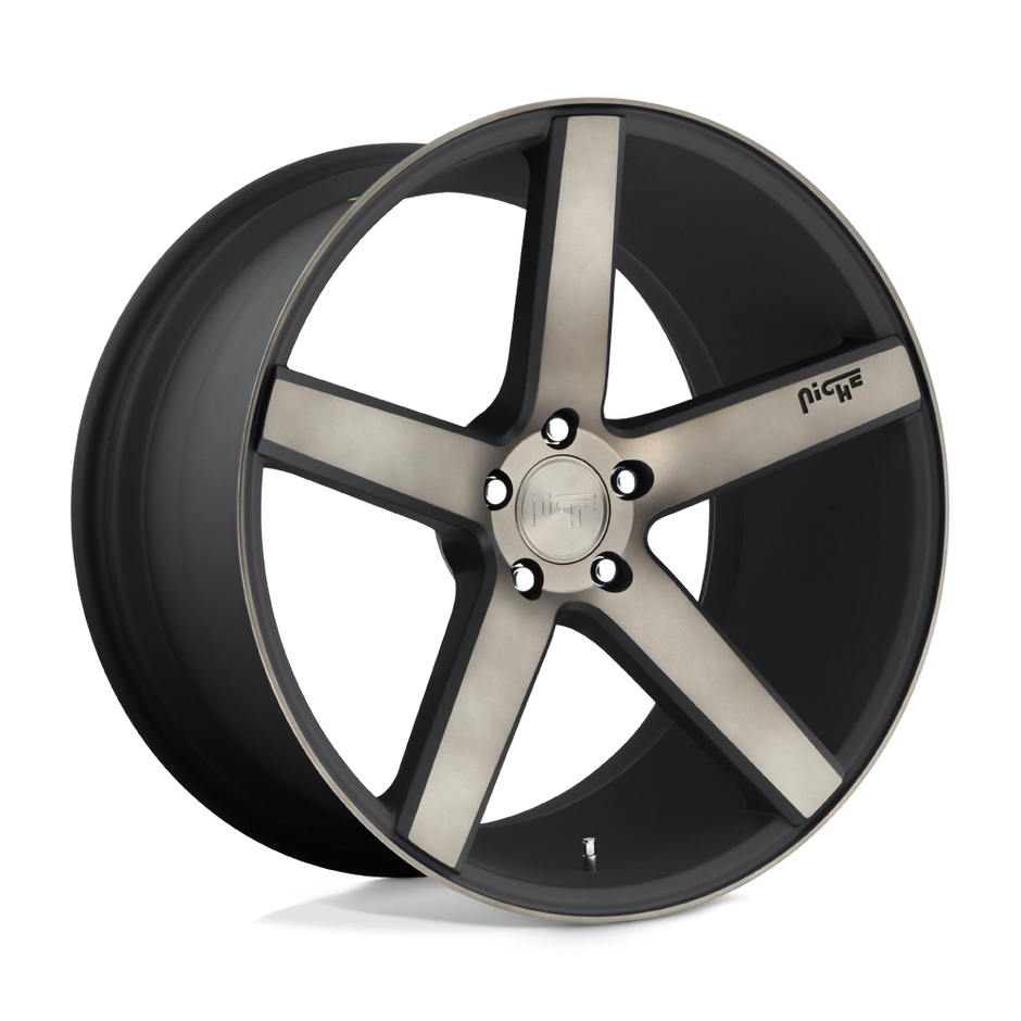 Niche 1PC M134 Milan 20x8.5 5x108 M-BLK-MCH-DDT - M134208533+40