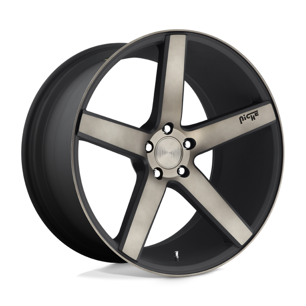 Niche 1PC M134 Milan 20x8.5 5x114.3 M-BLK-MCH-DDT - M134208565+35