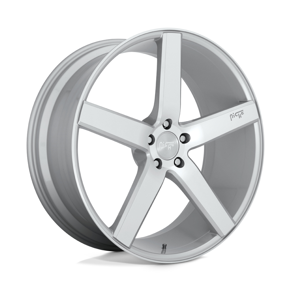 Niche 1PC M135 Milan 19x8.5 5x114.3 GL-SLVR-MACH - M135198565+35