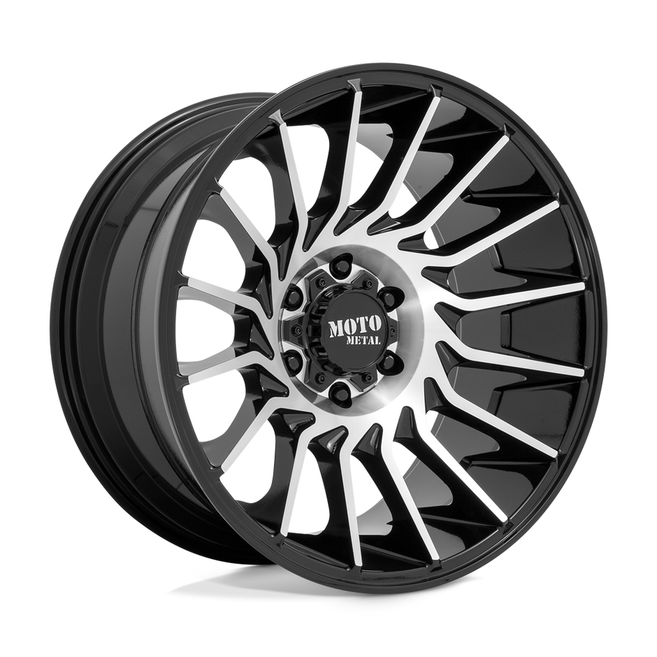 Moto Metal MO807 22x12 5x127 G-BLK MACH - MO80722250544N