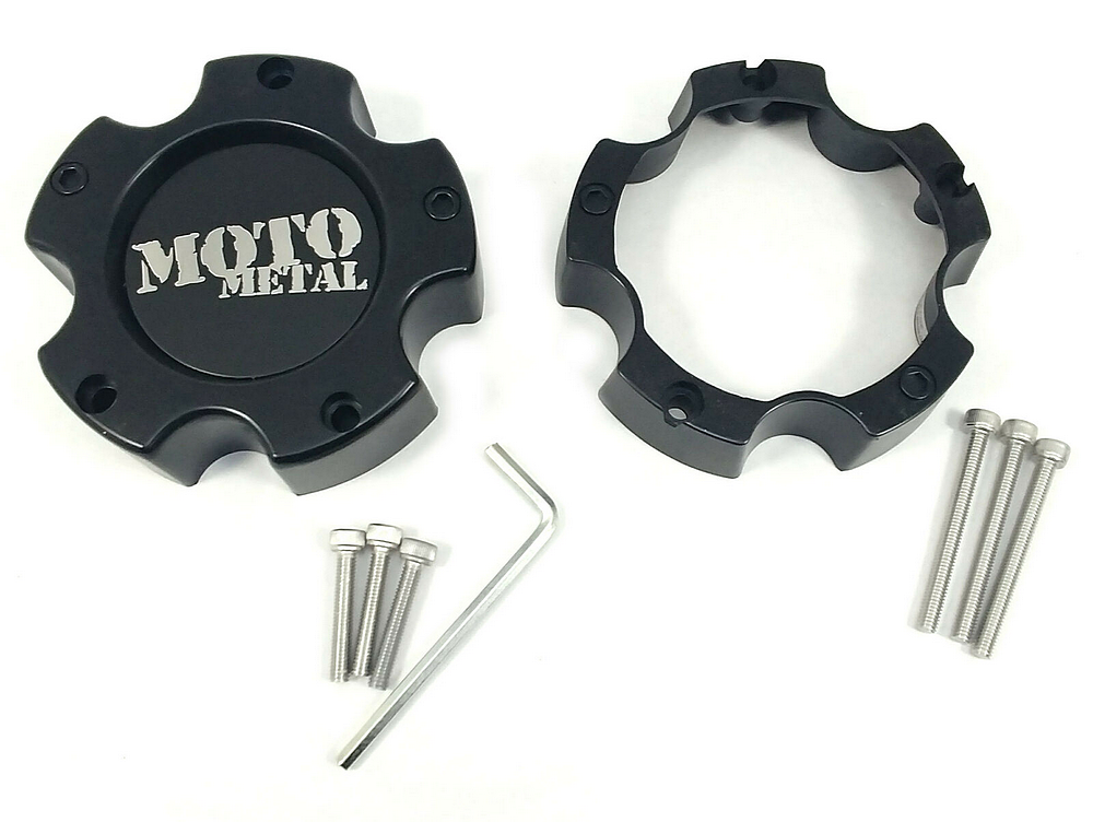 MTO CAP SATIN BLACK SMALL 5 LUG - MO909B5127S3